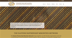 Desktop Screenshot of minorities-network.org
